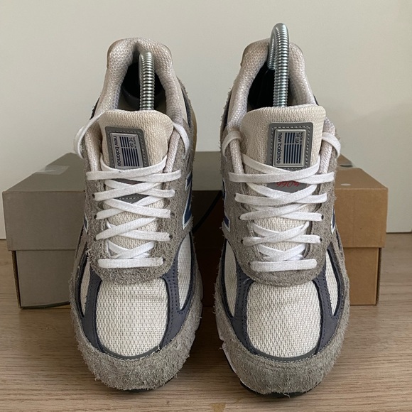 New Balance X Teddy Santis 990 v4 Made In USA Grey Suede - SZ 5.5 M- 7 W